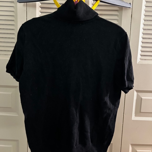 Large Petite Black Ralph Lauren Turtleneck - Picture 2 of 3